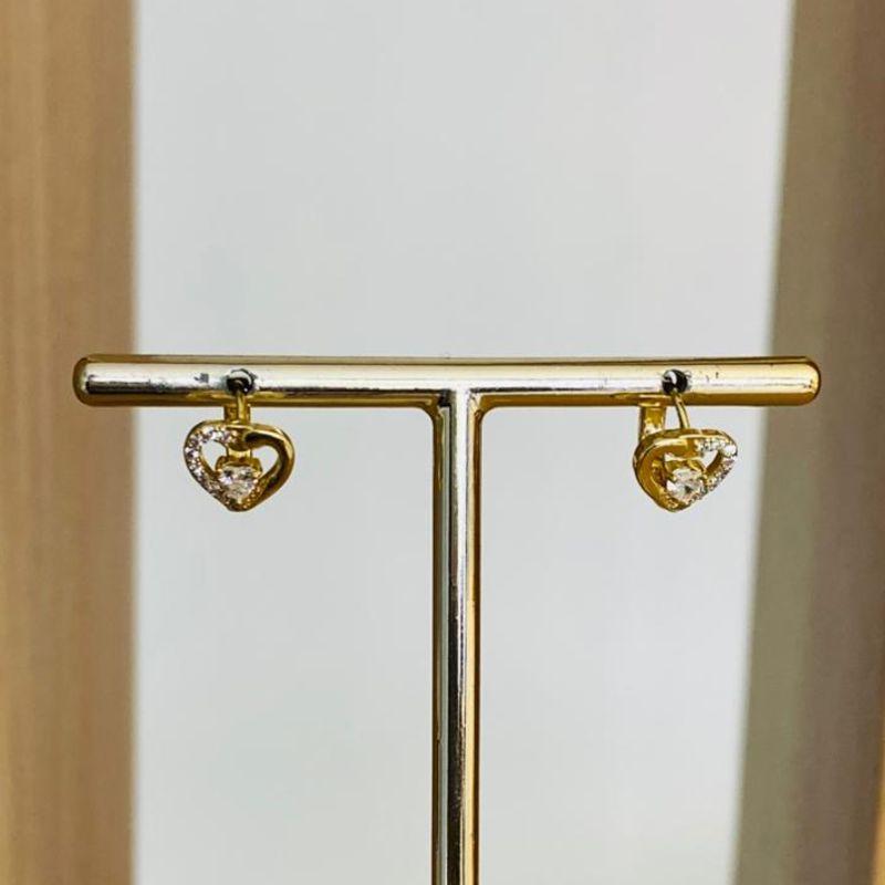 BRINCO ARGOLINHA CORAÇÃO