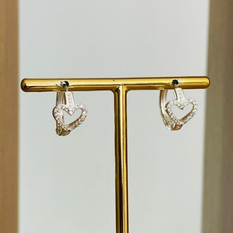 BRINCO ARGOLINHA CORAÇÃO