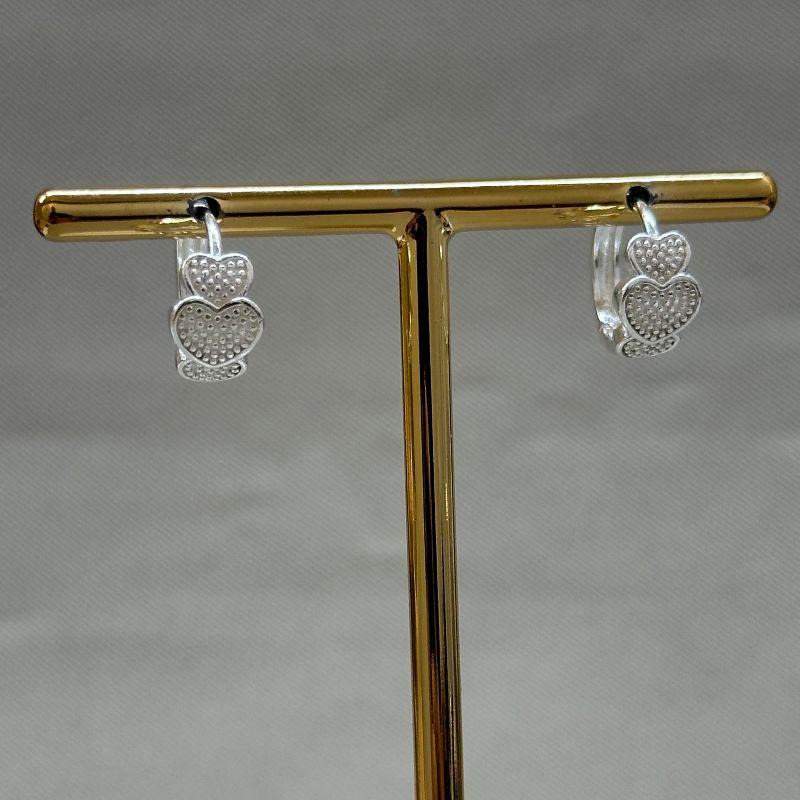 BRINCO ARGOLINHA CORAÇÕES