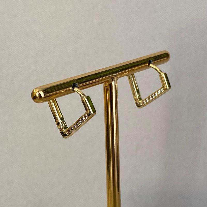 BRINCO ARGOLINHA CRAVEJADA