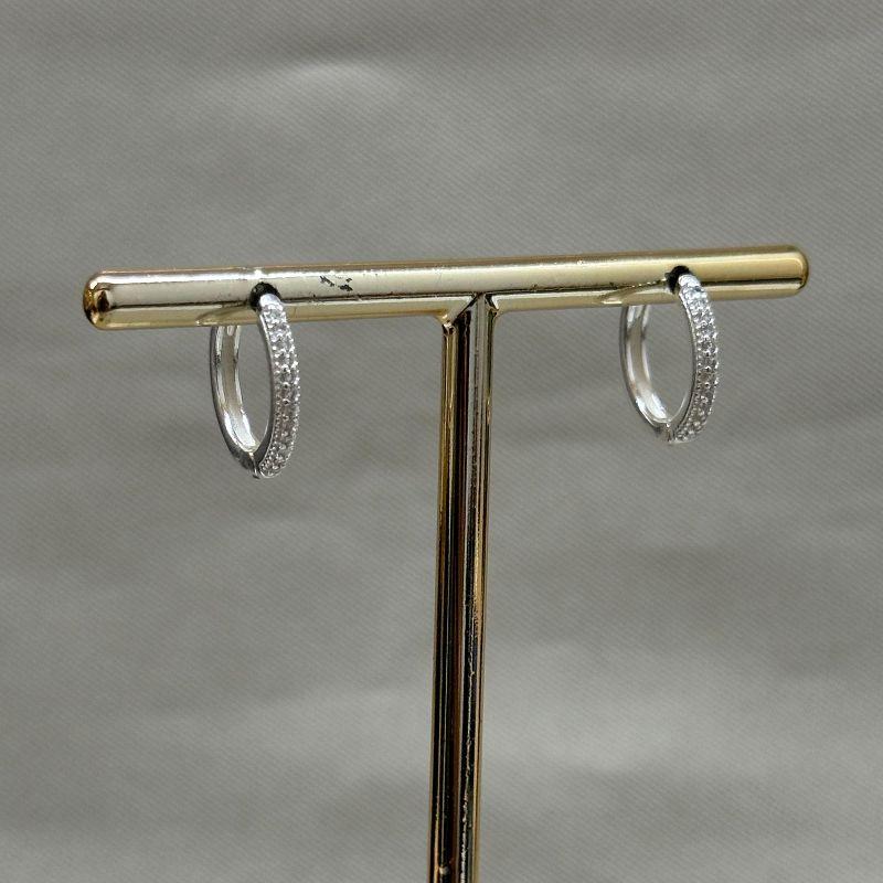 BRINCO ARGOLINHA CRAVEJADA