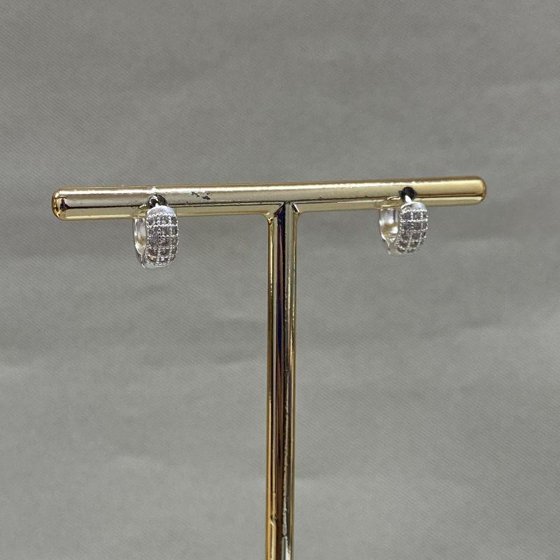 BRINCO ARGOLINHA CRAVEJADA