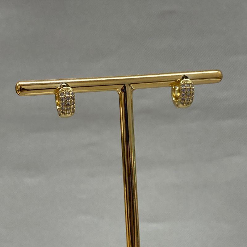 BRINCO ARGOLINHA CRAVEJADA