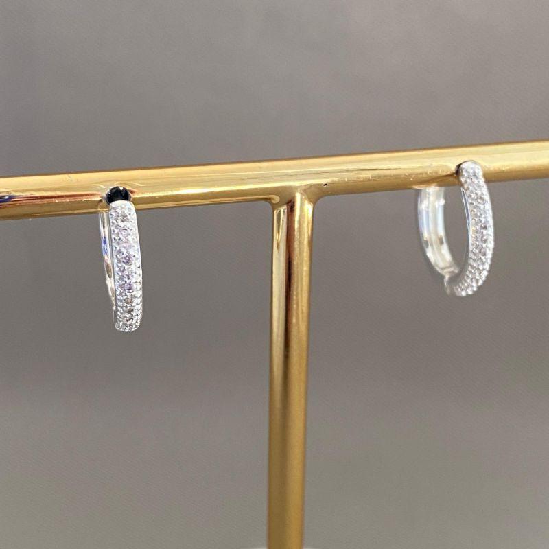 BRINCO ARGOLINHA CRAVEJADA