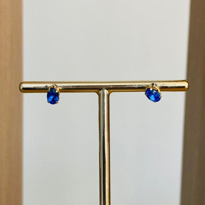 BRINCO BABY ZIRCONIA AZUL