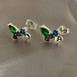 BRINCO COLOR GOTA ESMERALDA