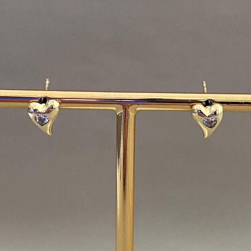 BRINCO CORAÇÃO COM ZIRCONIA