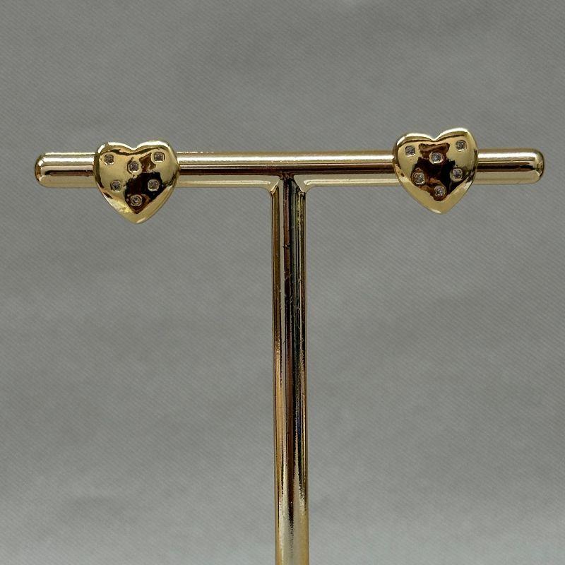 BRINCO CORAÇÃO COM ZIRCONIAS