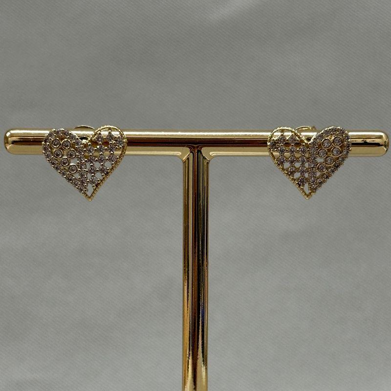 BRINCO CORAÇÃO CRAVEJADO