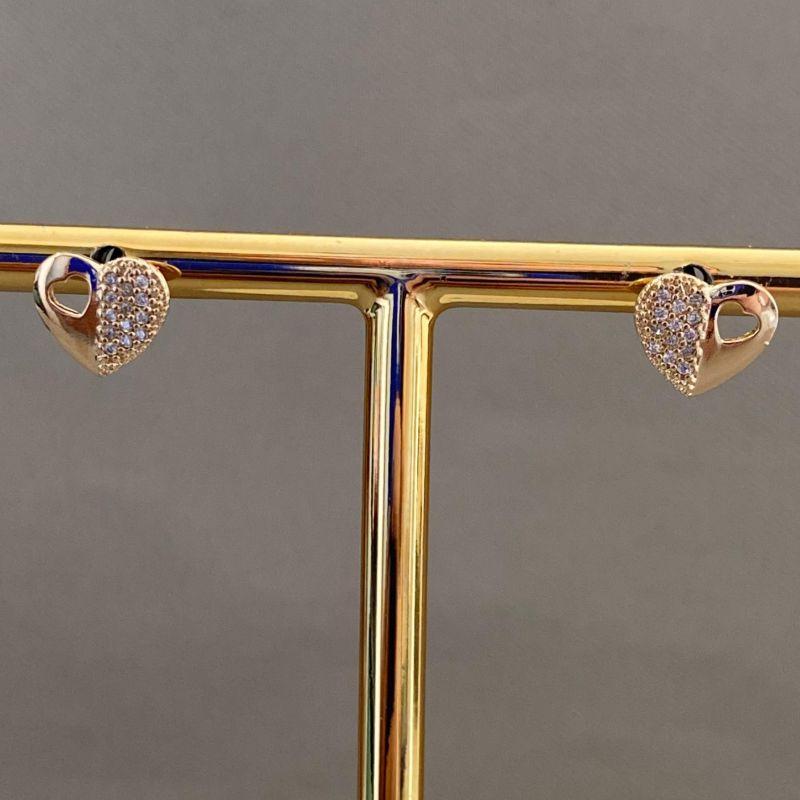 BRINCO CORAÇÃO CRAVEJADO