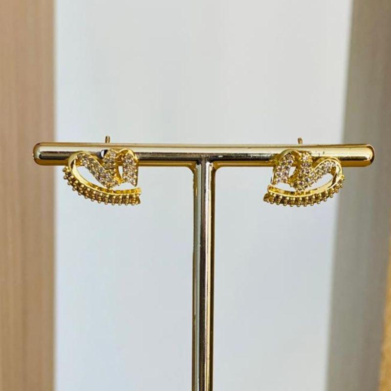 BRINCO CORAÇÃO CRAVEJADO