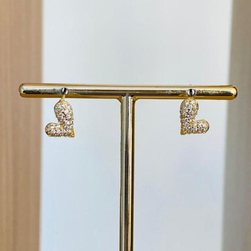 BRINCO CORAÇÃO CRAVEJADO