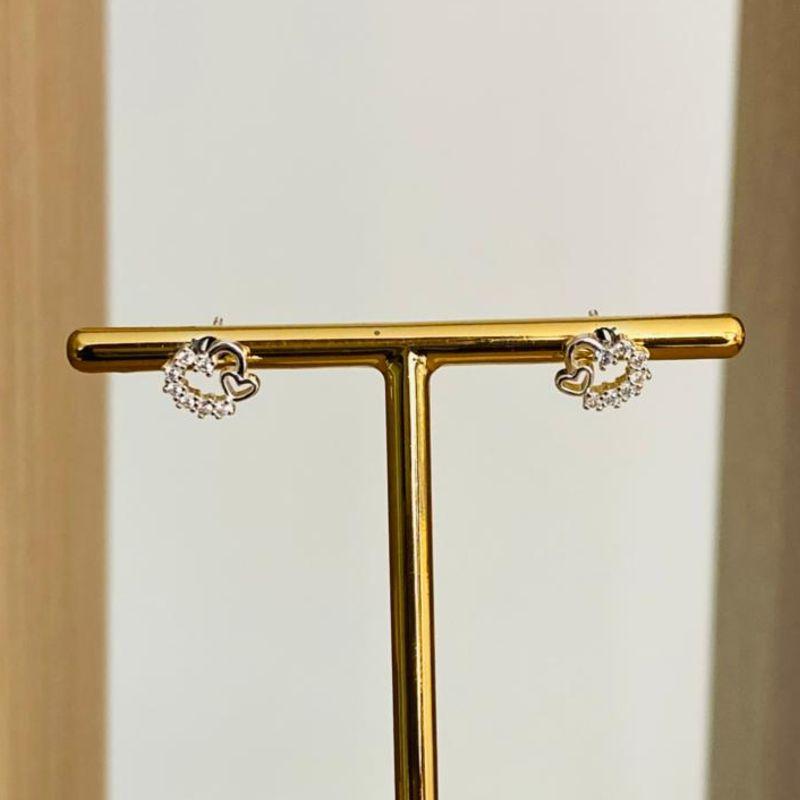 BRINCO CORAÇÃO CRAVEJADO