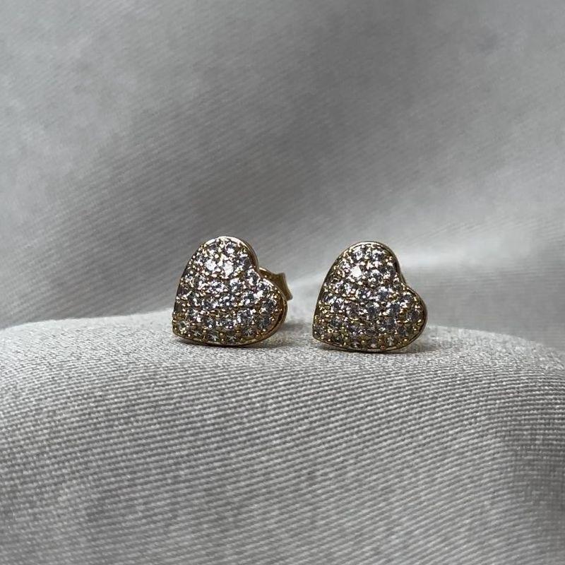 BRINCO CORAÇÃO CRAVEJADO