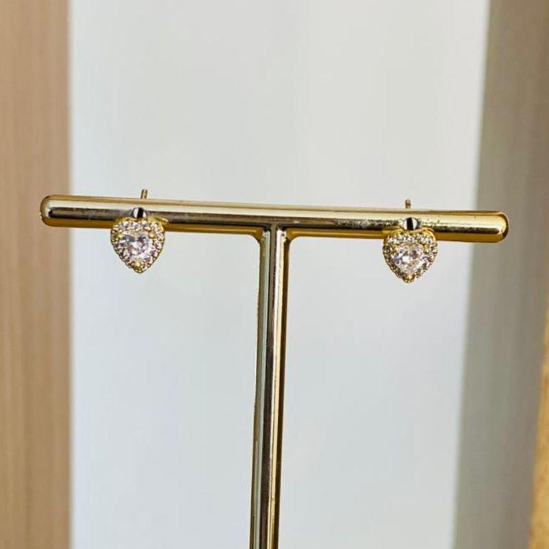 BRINCO CORAÇÃO CRISTAL CRAVEJADO