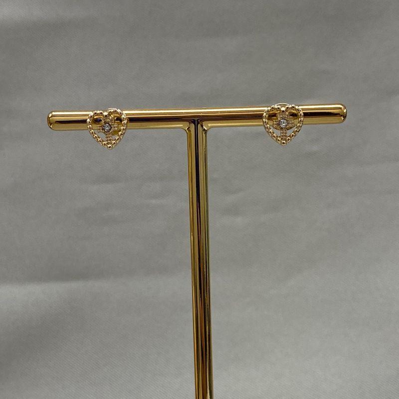 BRINCO CORAÇÃO/CRUZ ZIRCONIA