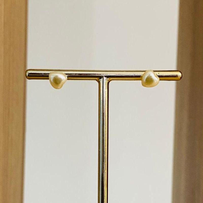 BRINCO CORAÇÃO PEROLA M