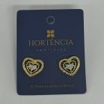 BRINCO CORAÇÃO TRABALHADO 3 ZIRCONIAS