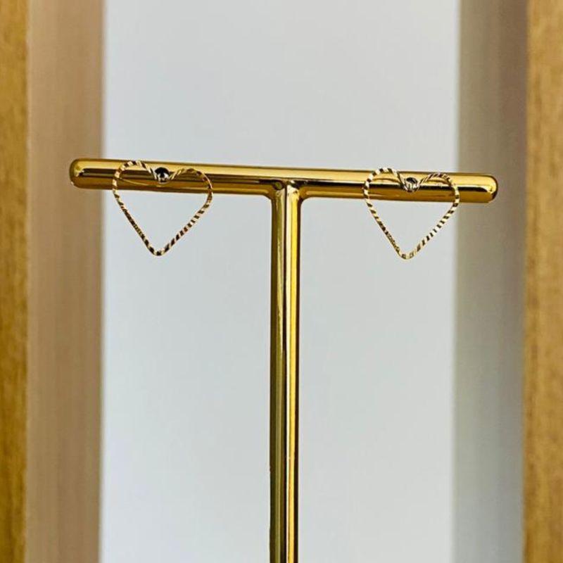 BRINCO CORAÇÃO VAZADO