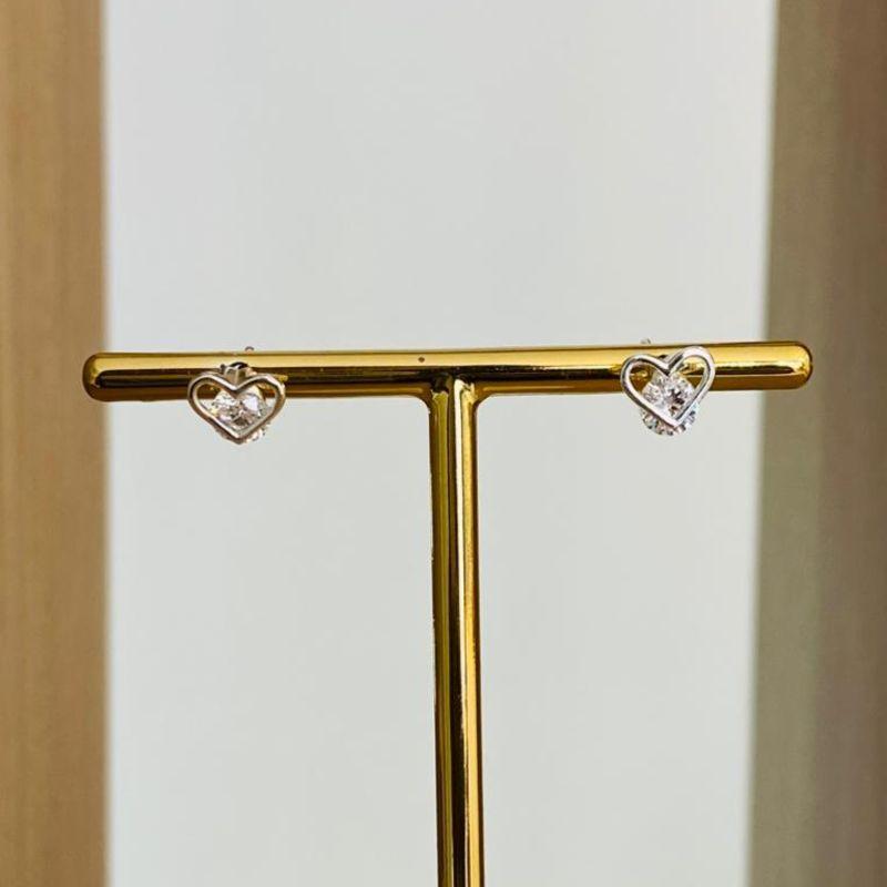 BRINCO CORAÇÃO ZIRCONIA