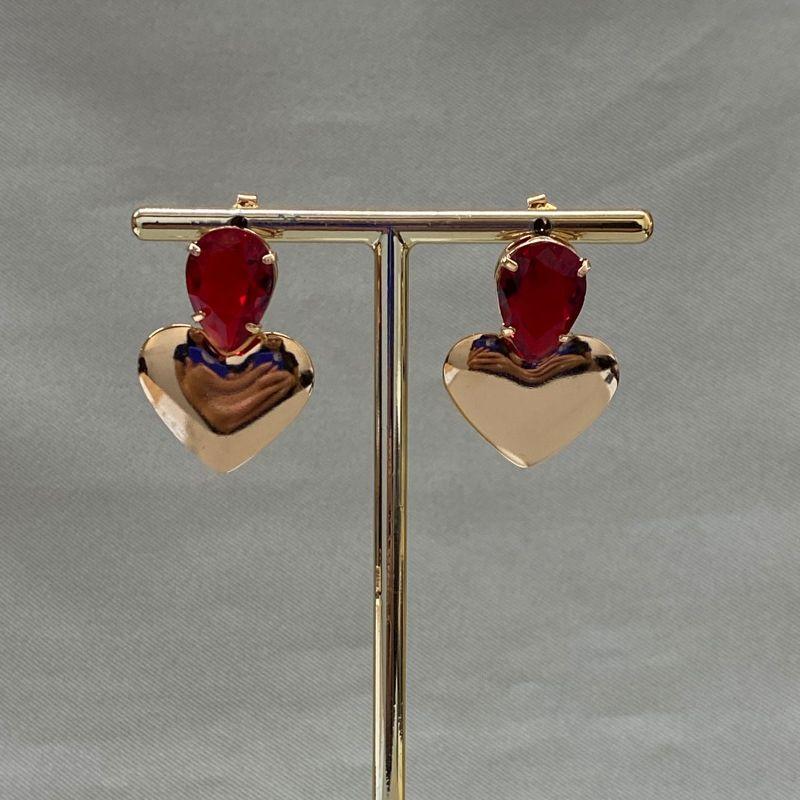 BRINCO CORAÇÃO ZIRCONIA