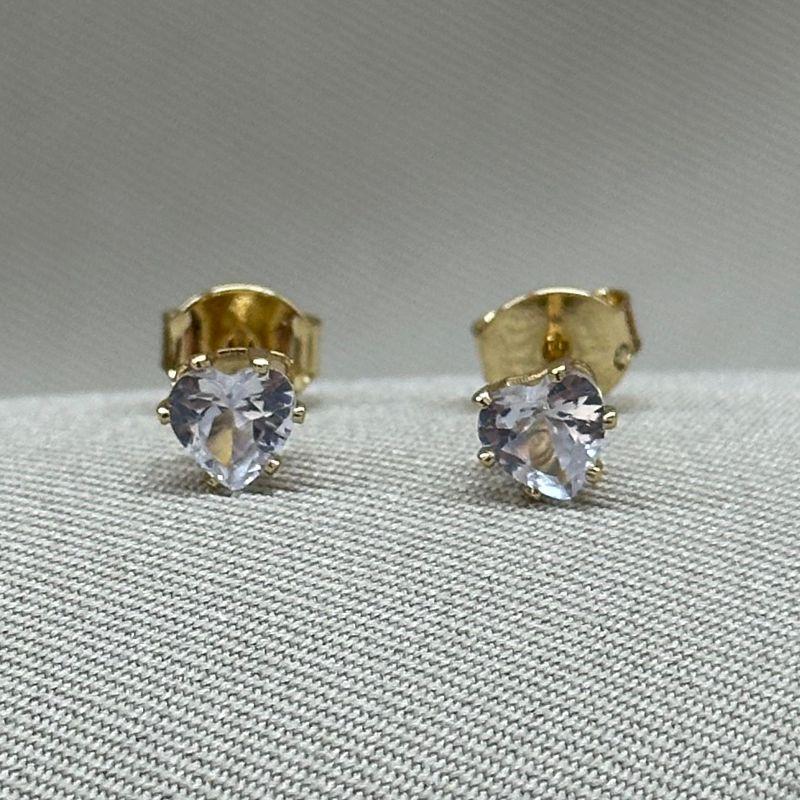 BRINCO CORAÇÃO ZIRCONIA M