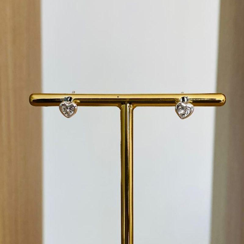 BRINCO CORAÇÃO ZIRCONIA P