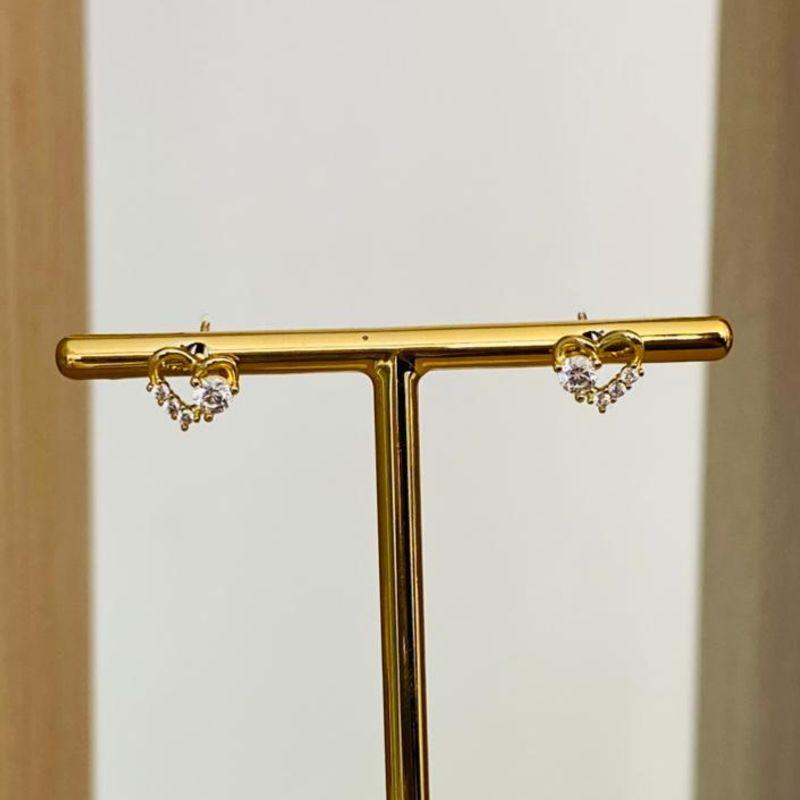 BRINCO CORAÇÃOZINHO COM ZIRCONIA