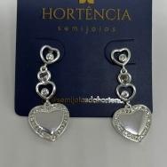 BRINCO CORAÇÕES ZIRCONIAS E CRAVEJADO