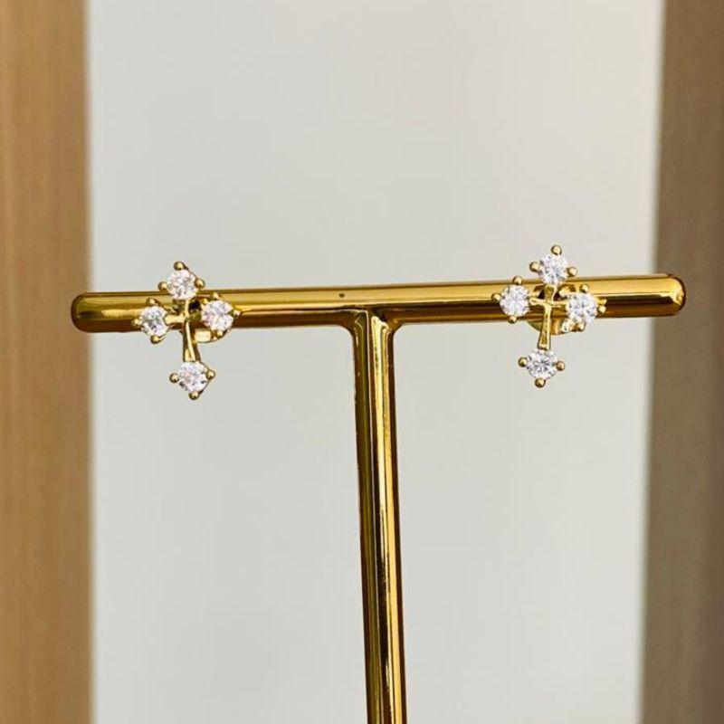 BRINCO CRUZ ZIRCONIA