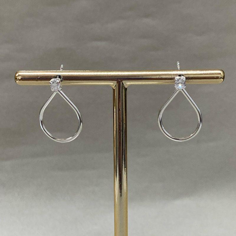 BRINCO DE GOTA COM BASA DE ZIRCONIA