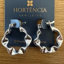 BRINCO DE TUBO JULIETTE 20MM FECHO ITALIANO 