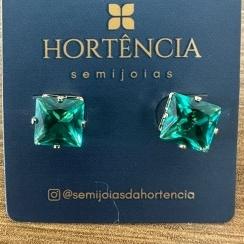 BRINCO DE ZIRCONIA CARRÉ 8MM