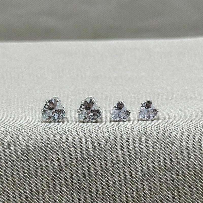 BRINCO DUPLA CORAÇÃO ZIRCONIA