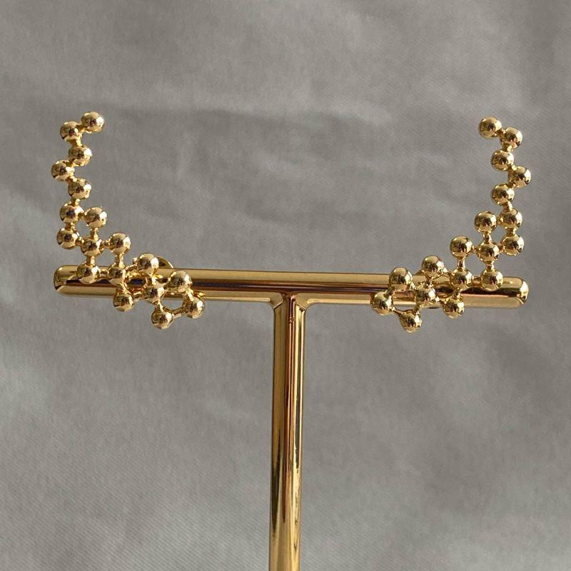 BRINCO EAR CUFF BOLINHAS