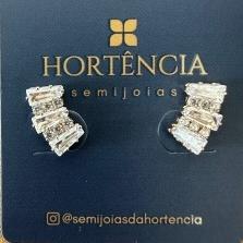 BRINCO EAR CUFF CRAVEJADO DE PEDRINHAS