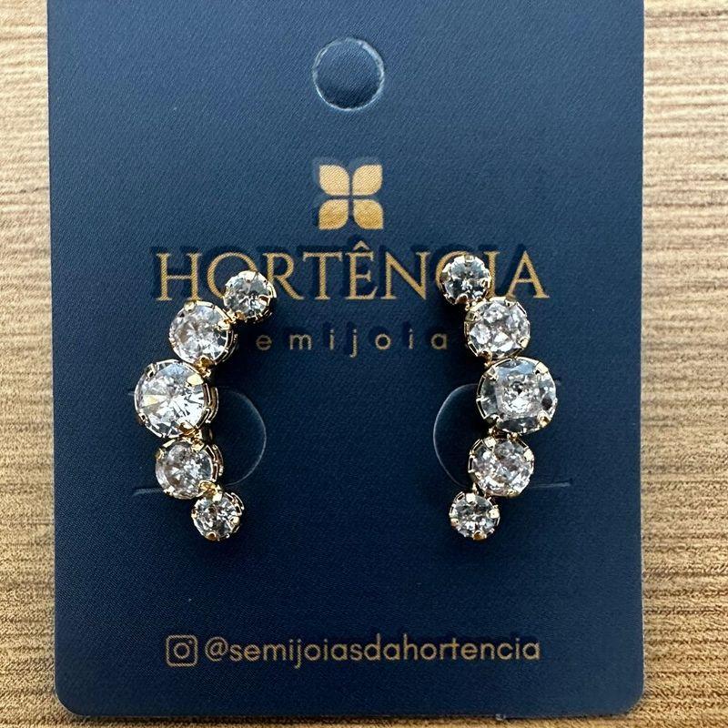 BRINCO EAR CUFF ZIRCONIAS
