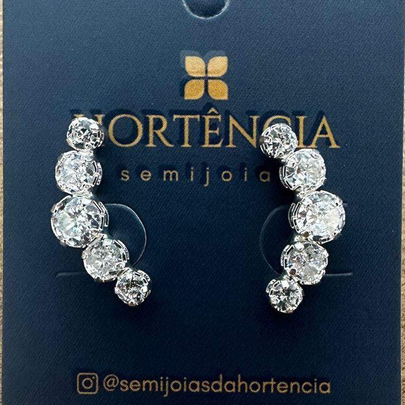 BRINCO EAR CUFF ZIRCONIAS