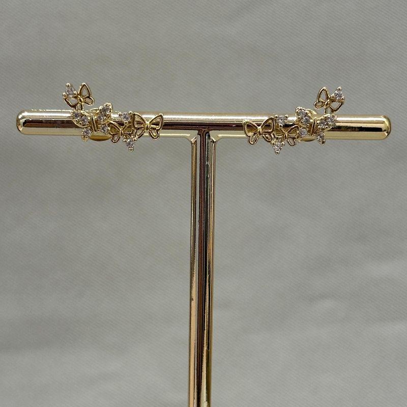 BRINCO EARCUFF BORBOLETAS