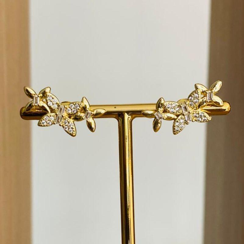 BRINCO EARCUFF BORBOLETAS