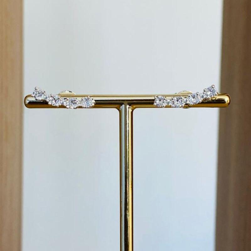 BRINCO EARCUFF ZIRCONIA