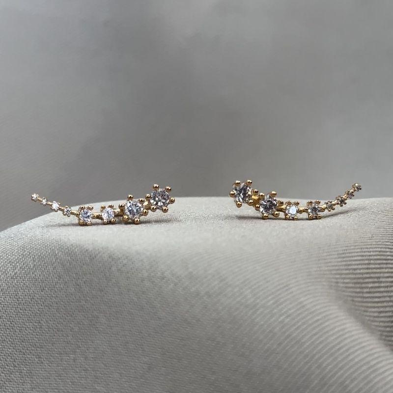 BRINCO EARCUFF ZIRCONIAS