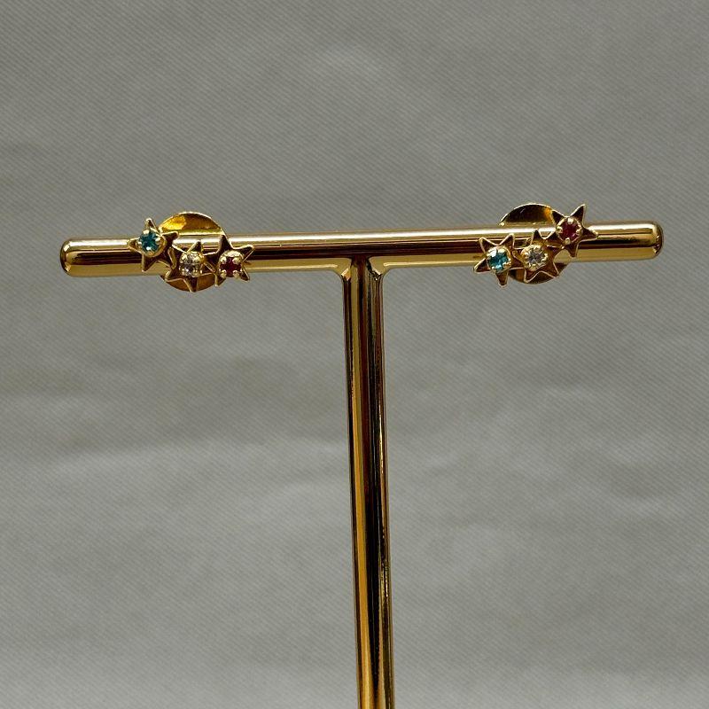 BRINCO ESTRELINHAS ZIRCONIAS