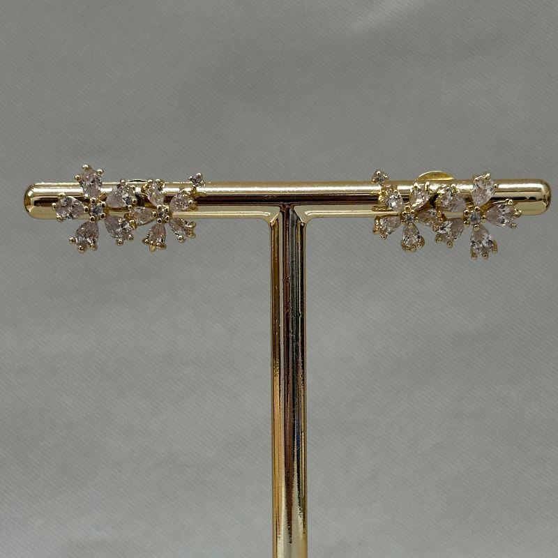 BRINCO FLOR ZIRCONIAS