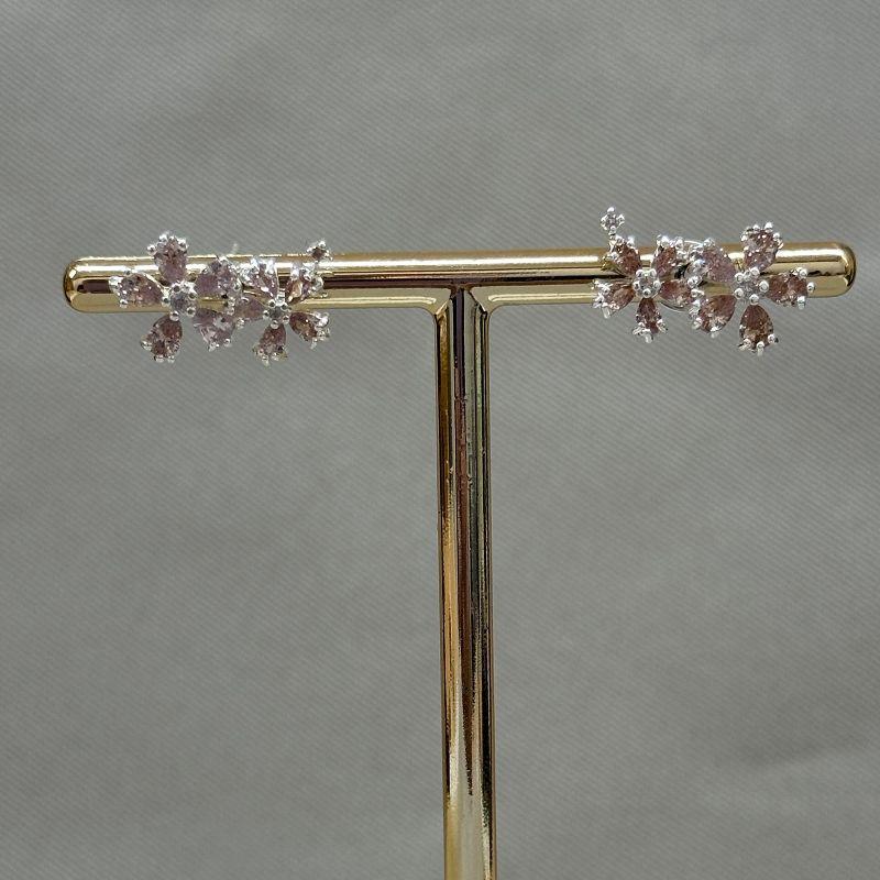 BRINCO FLOR ZIRCONIAS