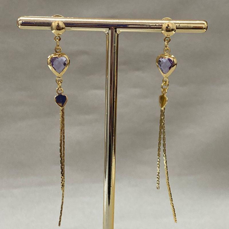 BRINCO FRANJA E CORAÇÃO LILAS TIFANI