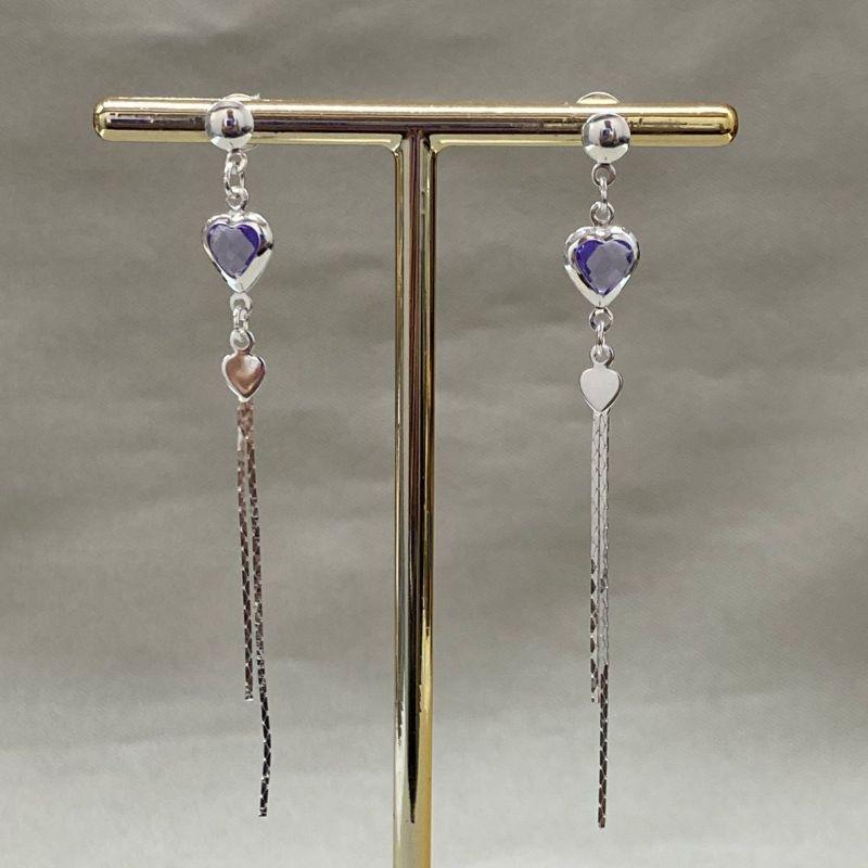 BRINCO FRANJA E CORAÇÃO LILAS TIFANI