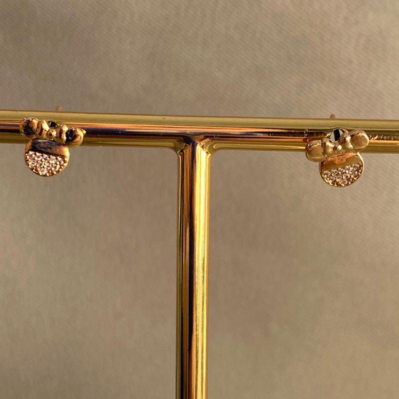 BRINCO INFANTIL MINNIE CRAVEJADA