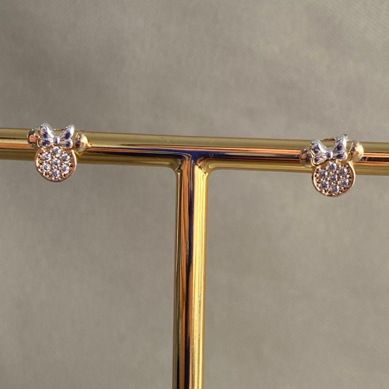 BRINCO INFANTIL MINNIE CRAVEJADA