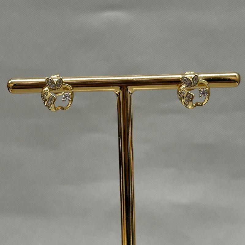 BRINCO MAÇA COM ZIRCONIAS